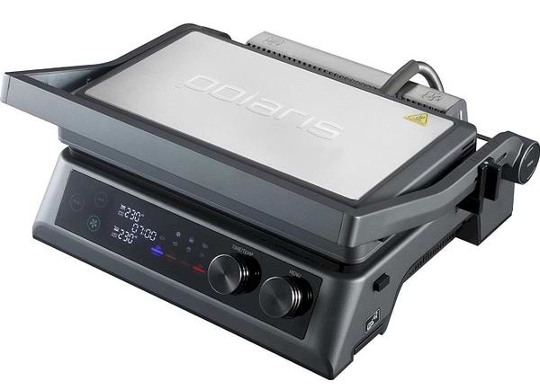 Фото - Гриль-барбекю электрический Polaris PGP 7003 SMOKELESS Graphite