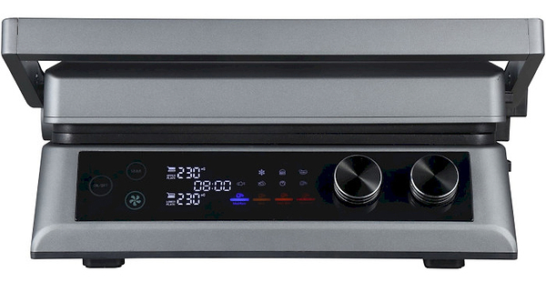 Фото - Гриль-барбекю электрический Polaris PGP 7003 SMOKELESS Graphite