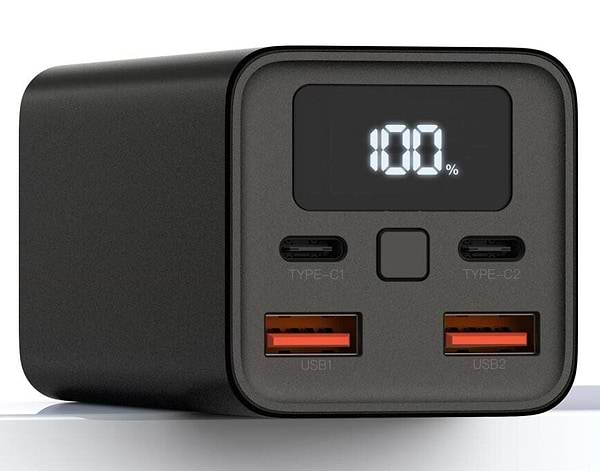 Фото - Батарея мобільна XO 20000mAh 65W  Black (PB97)