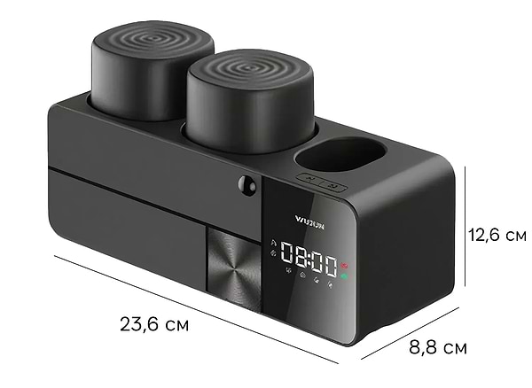 Фото - Стерилизатор УФ для электрических зубных щёток INSPIRE K2 Black