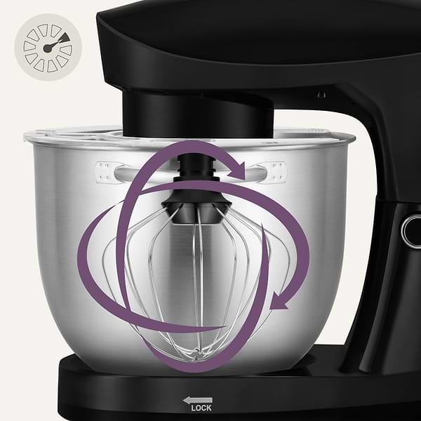 Фото - Планетарний міксер Zeegma PLANEET EASY BLACK