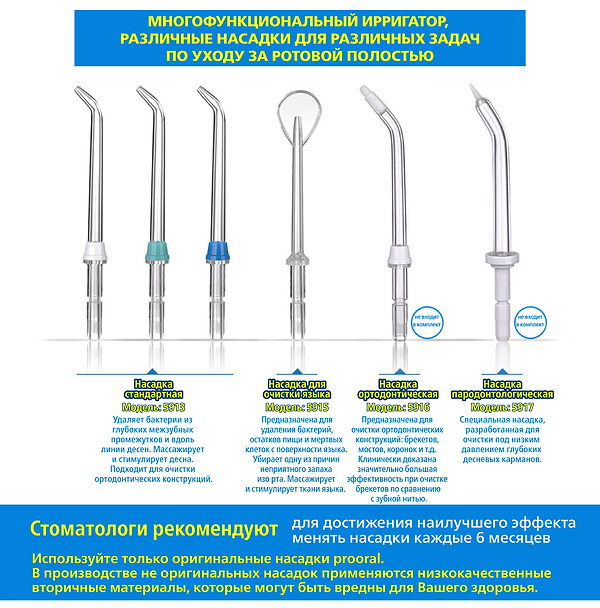 Фото - Ирригатор Prooral 5102