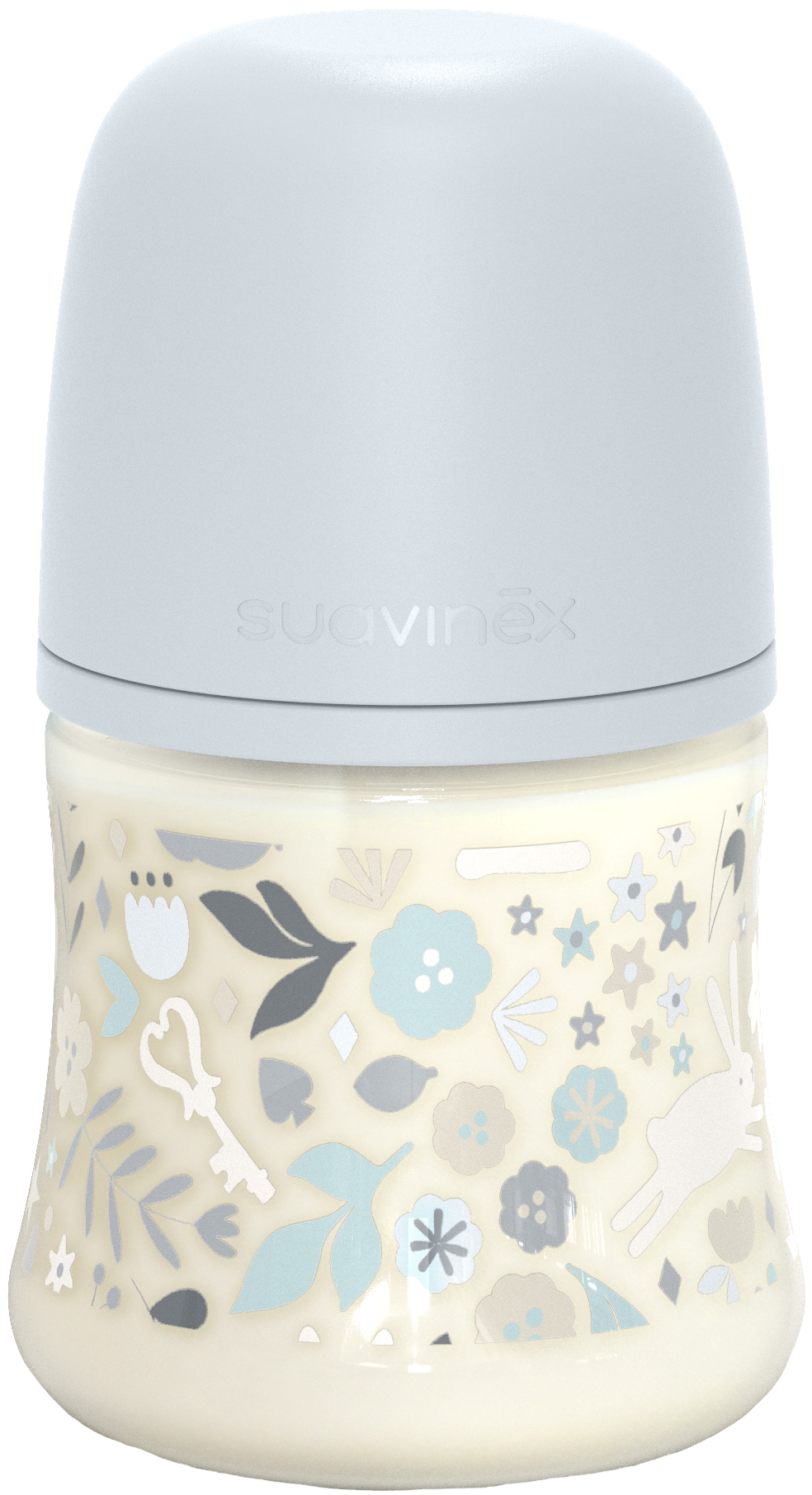 Бутылочка для кормления Suavinex 150 мл Wonderland голубая (308743)