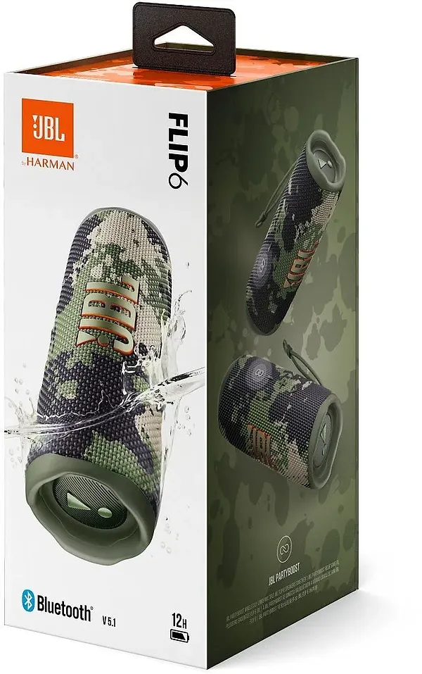 Фото - Портативна акустика JBL Flip 6 Squad (JBLFLIP6SQUAD)