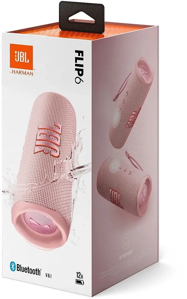 Фото - Портативная акустика JBL Flip 6 Pink (JBLFLIP6PINK)