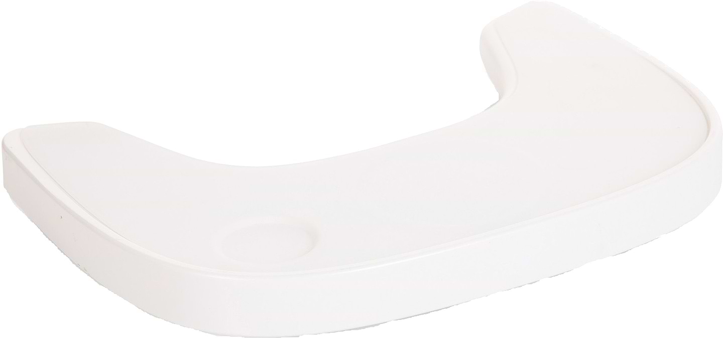 Поднос к стульчику для кормления Childhome Evolu White (CHEVOTSAW)