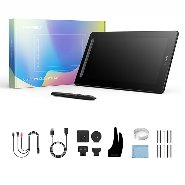 Фото - Графічний планшет XP-Pen Artist 16 Pen Display (2nd Gen) Black (JPCD160FH_BK)