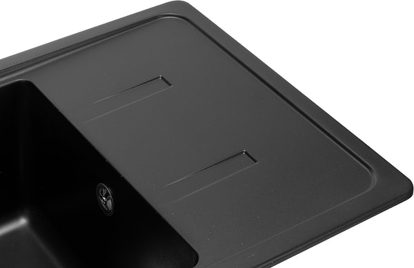 Фото - Мийка кухонна GRANADO Palma Black Shine