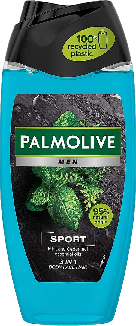 Гель для душу Palmolive для чоловіків Спорт 3в1 250 мл - Фото 1