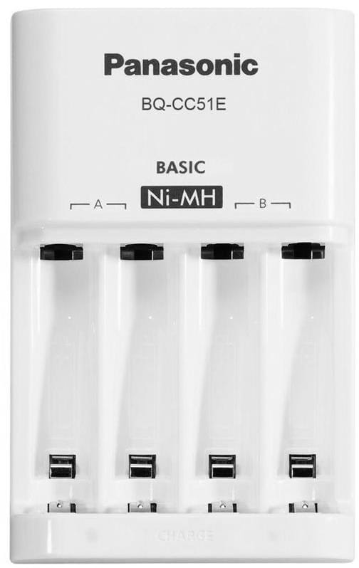 З/пристрій для акумуляторів AA/AAA Panasonic Basic Charger (BQ-CC51E)
