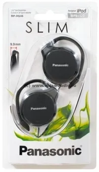 Фото - Уцінка - Навушники вкладиші дротові Panasonic RP-HS 46 E-K#