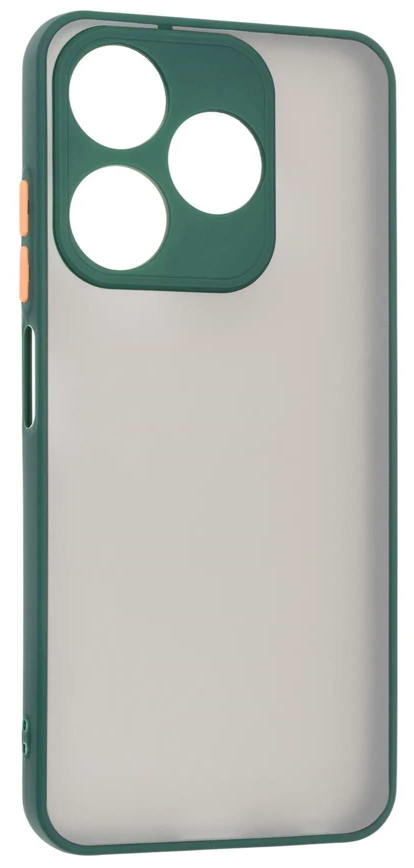 Чохол для смартфону Armorstandart Frosted Matte for Tecno Spark 10 4G (KI5q) Dark Green (ARM70498) - Фото 1