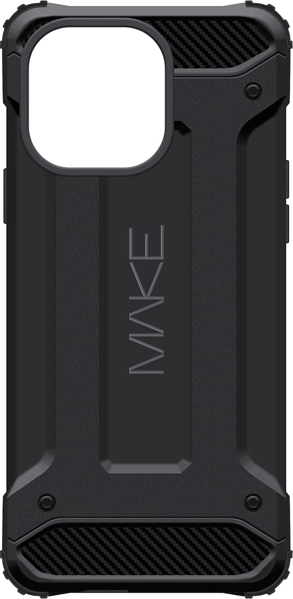 Фото - Чохол для смартфону MAKE Panzer Apple iPhone 14 Pro Black (MCN-AI14PBK)