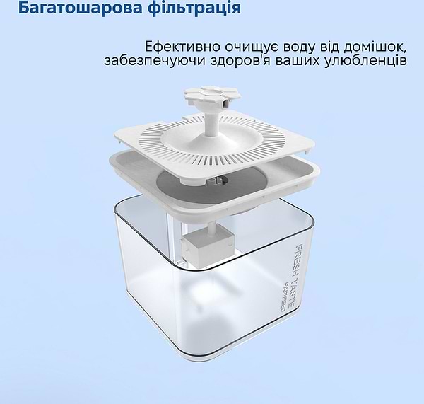 Фото - Смарт-поилка для животных PAPIFEED PF013