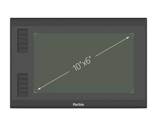 Фото - Графический планшет Parblo A610 Plus V2 Black