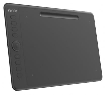 Фото - Графічний планшет Parblo Intangbo M Black