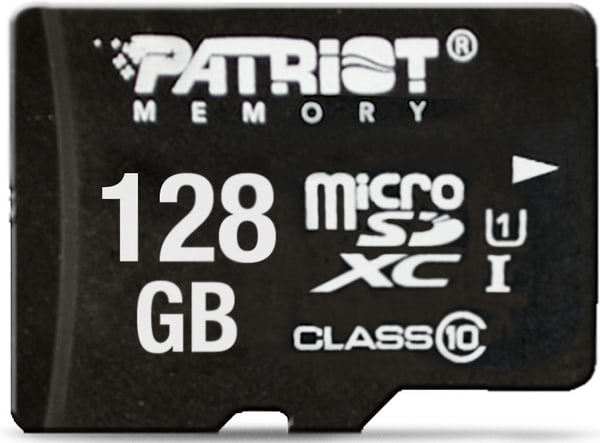 Фото - Карта памяти Patriot 128GB microSDXC C10 UHS-I LX + SD (PSF128GMCSDXC10)