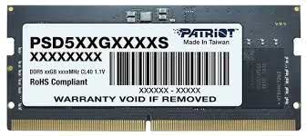 Память DDR Patriot 8GB DDR5-5600 (PSD58G560041S)