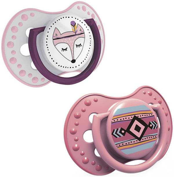 Фото - Динамічна пустушка Lovi 3-6 м-ців 2 шт. Indian summer (22/856girl)