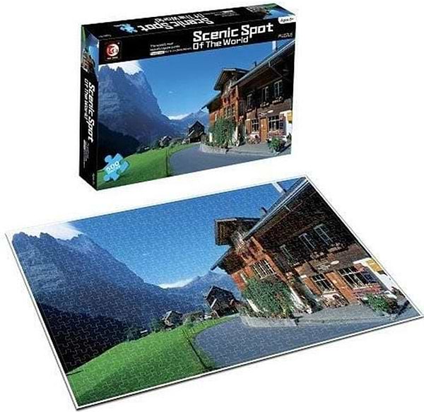 Фото - Пазли (3-4 роки) Same Toy Scenic Spot 500 ел. (88035Ut)