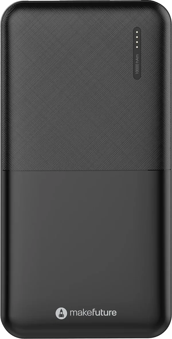 Фото - Батарея мобильная MakeFuture Power Bank 10000 mAh 20W PD + QC Black (MPB-103BK)