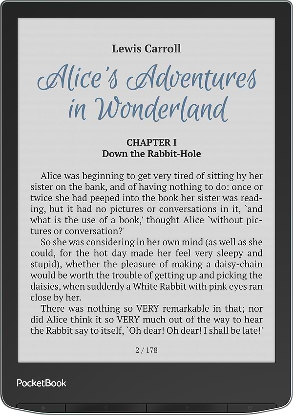 Фото - Уценка - Электронная книга PocketBook 743K InkPad Color 3 Stormy Sea (PB743K3-1-CIS)