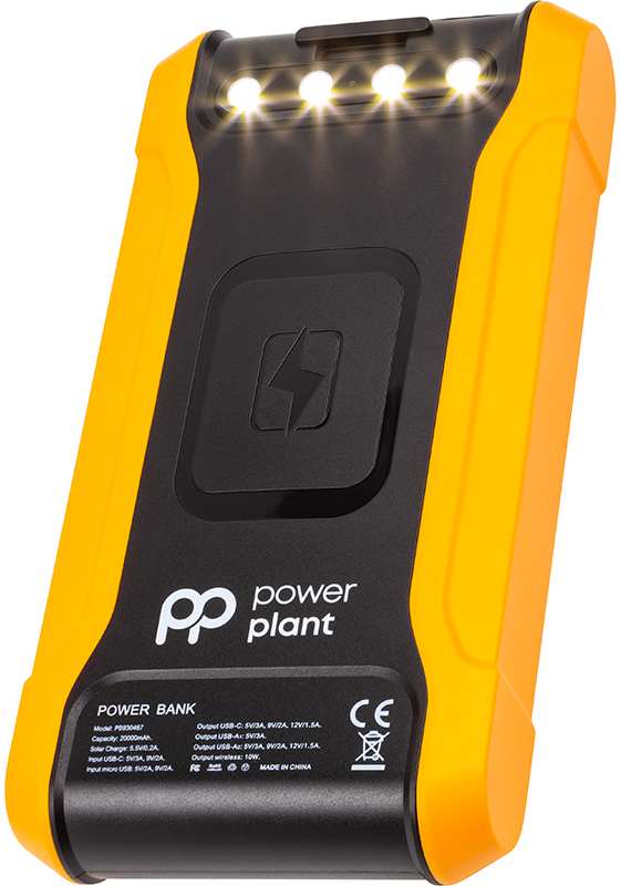 Фото - Батарея мобільна PowerPlant 20000mAh PD 18W USB-C 2xUSB-A QC3.0 (PB930487)