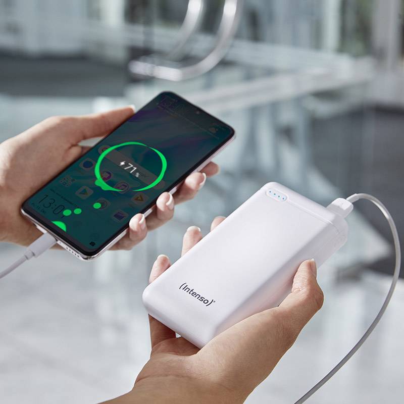 Фото - Батарея мобильная Intenso XS20000 3.1A 20000mAh, USB-C OUT White (7313552)