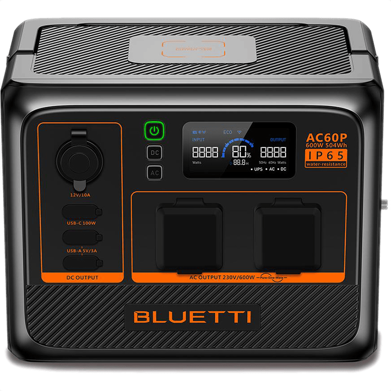 Зарядная станция универсальная Bluetti AC60P 504Wh 140000mAh 600W - Фото 1