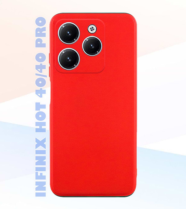 Фото - Чехол для смартфона BeCover Full Camera for Infinix Hot 40 (X6836)/ 40 Pro (X6837) Red (711660)
