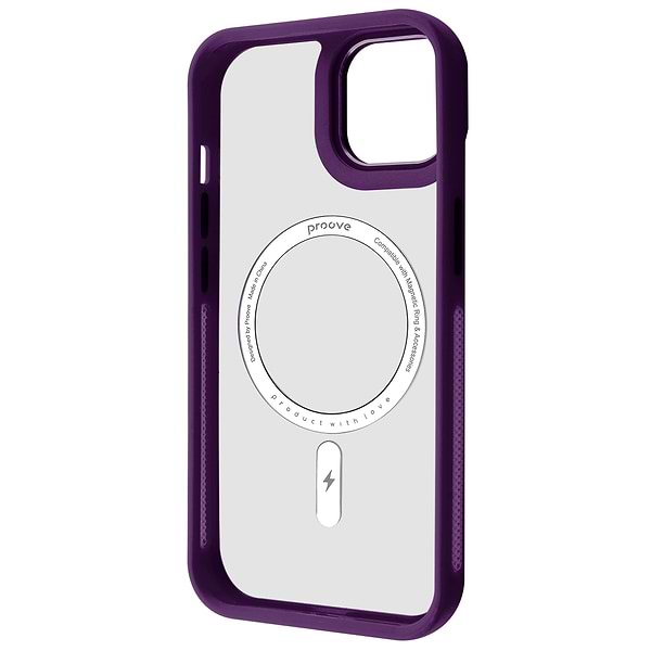 Фото - Чохол для смартфону Proove Clear Essence Case with Magnetic Ring iPhone 13 Deep Purple (PCCEIP130004)