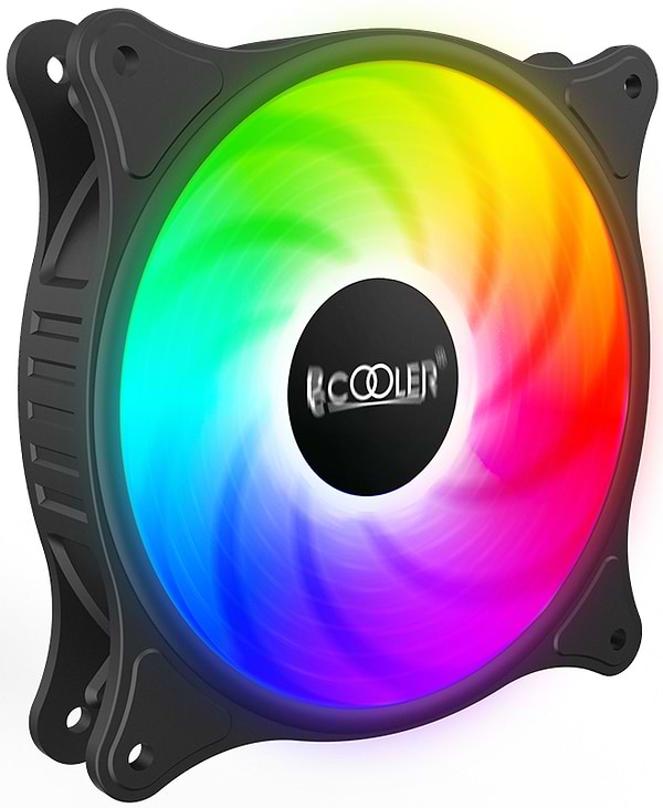 Фото - Корпусный вентилятор PCCooler FX 120 ARGB BK