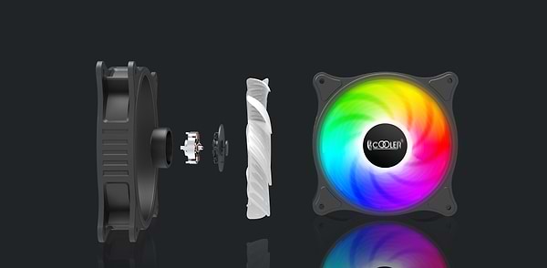 Фото - Корпусный вентилятор PCCooler FX 120 ARGB BK