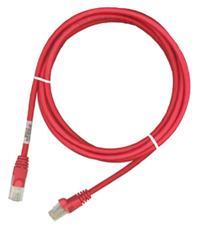 Кабель патч-корд Molex UTP 5e, RJ45, 1.0m, LSZH Red (PCD-01001-0C)