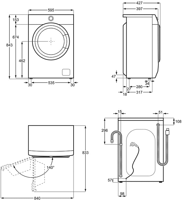 Фото - Стиральная машина Electrolux EWS6526BU
