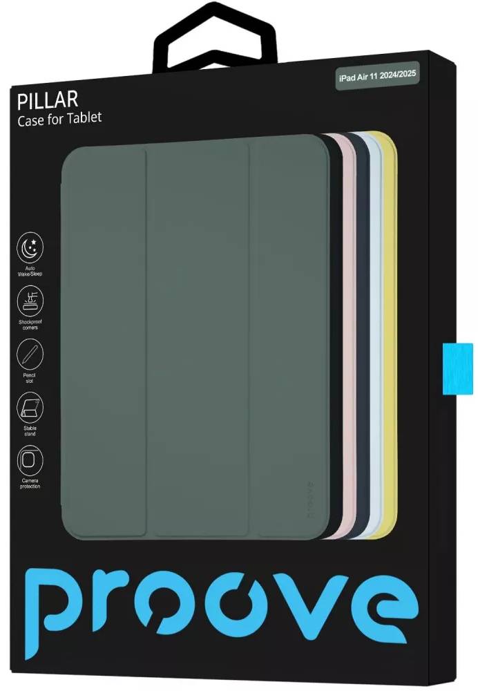 Фото - Чехол для планшета Proove Pillar Case iPad Air 11 2024/2025 Yellow (PCPIID112544)