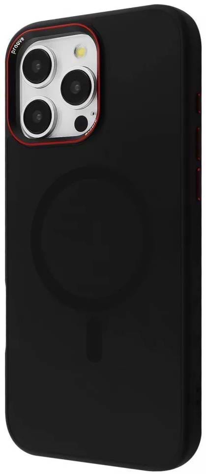 Чохол для смартфону Proove Sapphire Case with Magnetic Ring iPhone 17 Pro Max Black Titanium (PCSAIP17PM36) - Фото 1