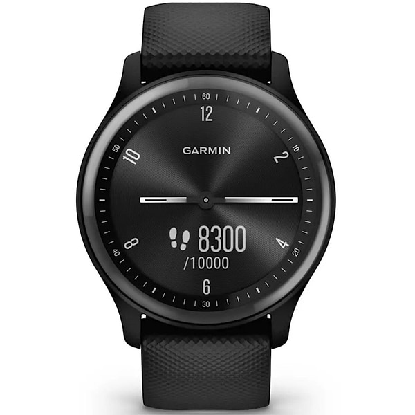 Фото - Смарт-часы Garmin vivomove Sport, Black, Silicone (010-02566-00)