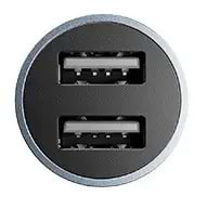 Фото - Автомобільний зарядний пристрій Proda Azeada Mintone PD-C38 2 USB, 2.4A 
Black ( PD-C38-BK)
