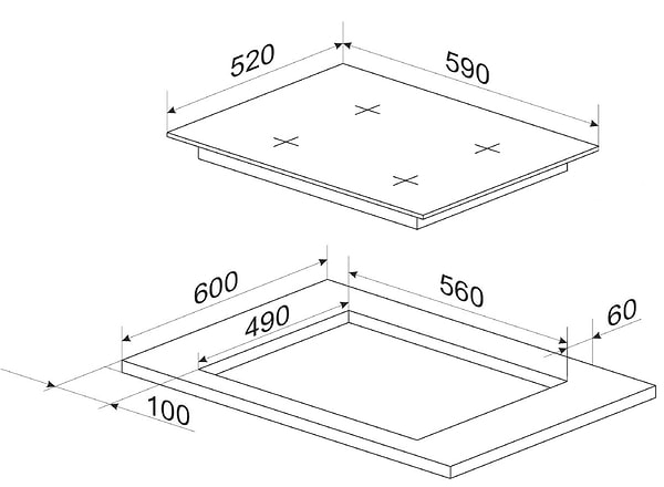 Фото - Уцінка - Варильна поверхня газова Hansa BHGI621502