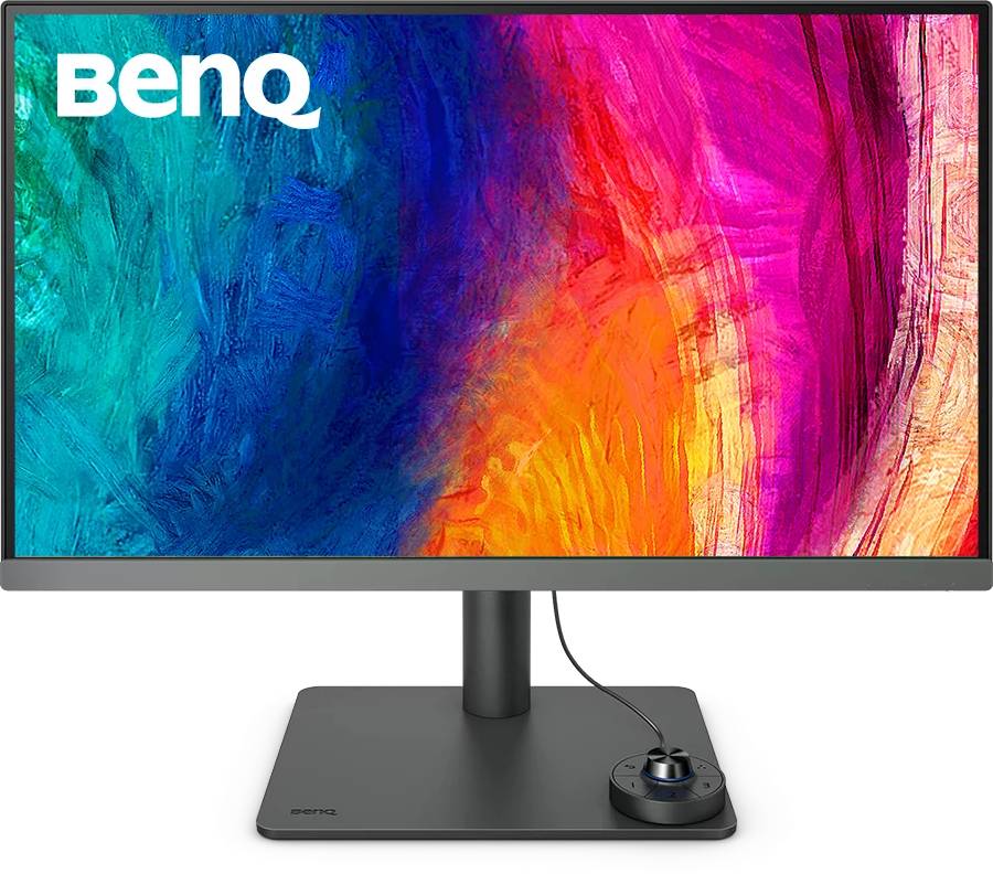 Фото - Монітор BenQ PD2706U (9H.LLJLB.QBE/9H.LLJLB.QEE) Dark Grey