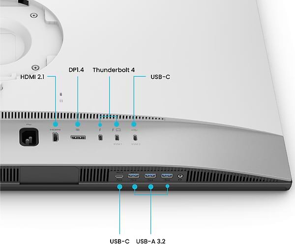 Фото - Монітор ігровий BenQ PD3226G White-Silver (9H.LMVLA.TBE)