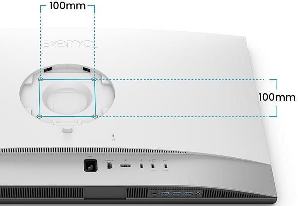 Фото - Монітор ігровий BenQ PD3226G White-Silver (9H.LMVLA.TBE)