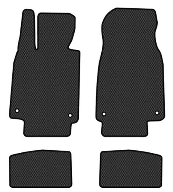 EVA килимки в салон авто EVAtech для Taycan Cross Turismo Porsche 2019 1 покоління Combi EU (PE12693P4AV4RBB)