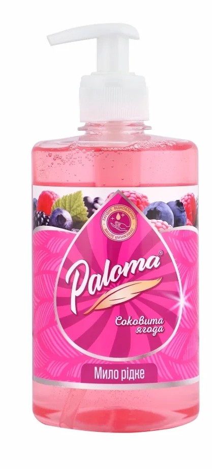 Рідке мило для рук Paloma Соковита ягода 500 мл (PE50458) - Фото 1