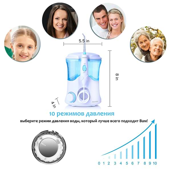 Фото - Іригатор Pecham Professional White Edition