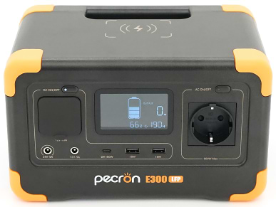 Зарядная станция универсальная Pecron E300LFP 288Wh LiFePO4 DC12/24V 1хAC 220 2xUSB-18W 1хUSB-C(100W)