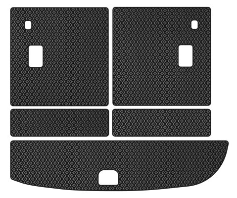 Фото - EVA коврик в багажник авто EVAtech для Santa FE (CM) Restyling (Floor Gas Pedal) 7 seats Hyundai 2010-2012 2 поколение SUV USA (HY13947BE5RBB)