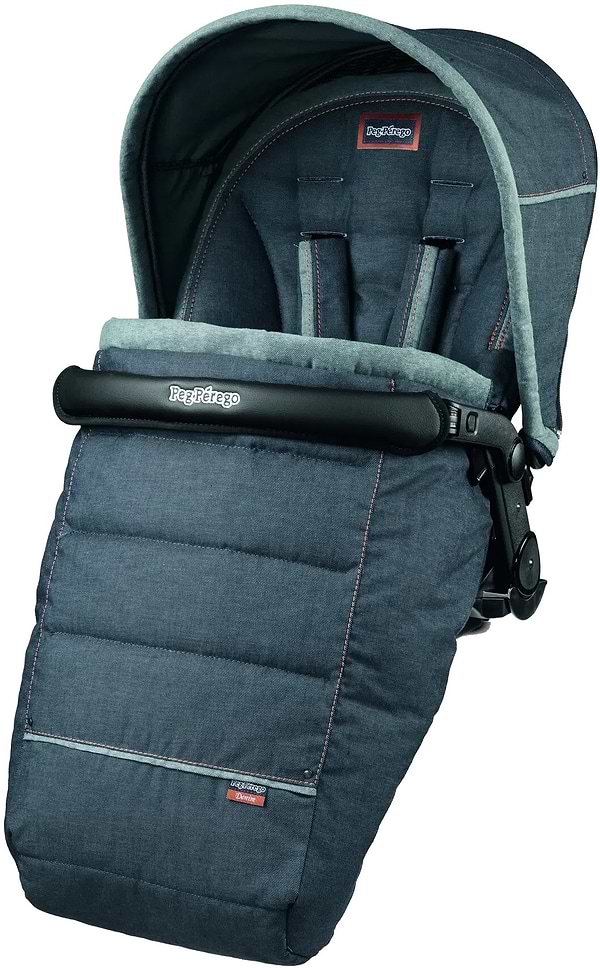 Фото - Прогулянковий блок Peg-Perego Pop-Up Blue Denim Синій Джинс (ISPV300062DF51DB51)