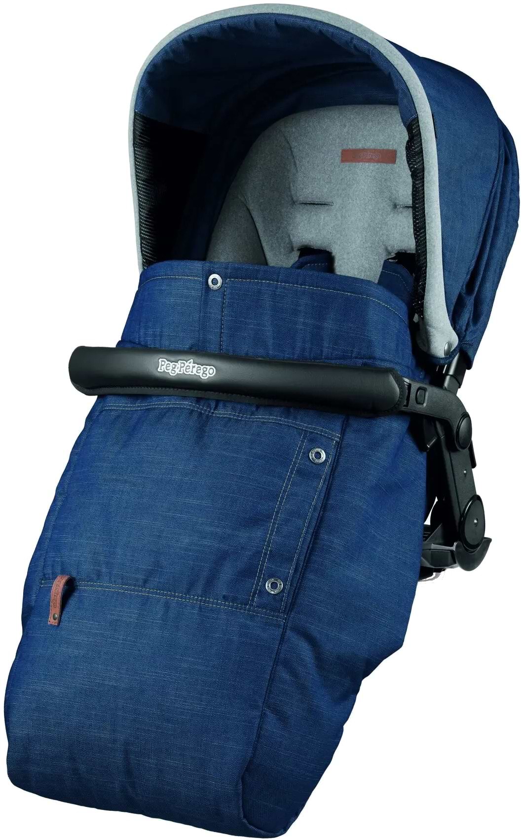 Прогулочный блок Peg-Perego Pop-Up Urban Denim Синий Джинс (IS03300062JN41TX73)
